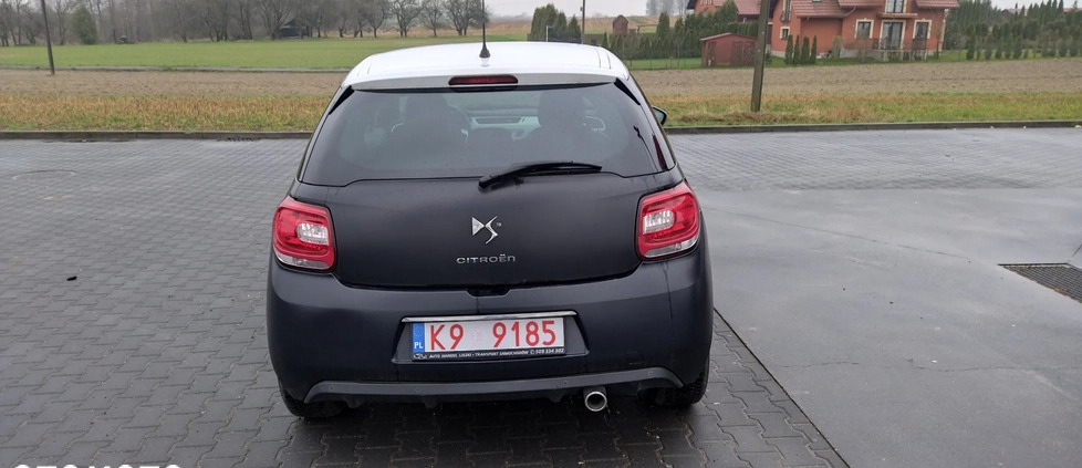 Citroen DS3 cena 19300 przebieg: 239000, rok produkcji 2011 z Kraków małe 154